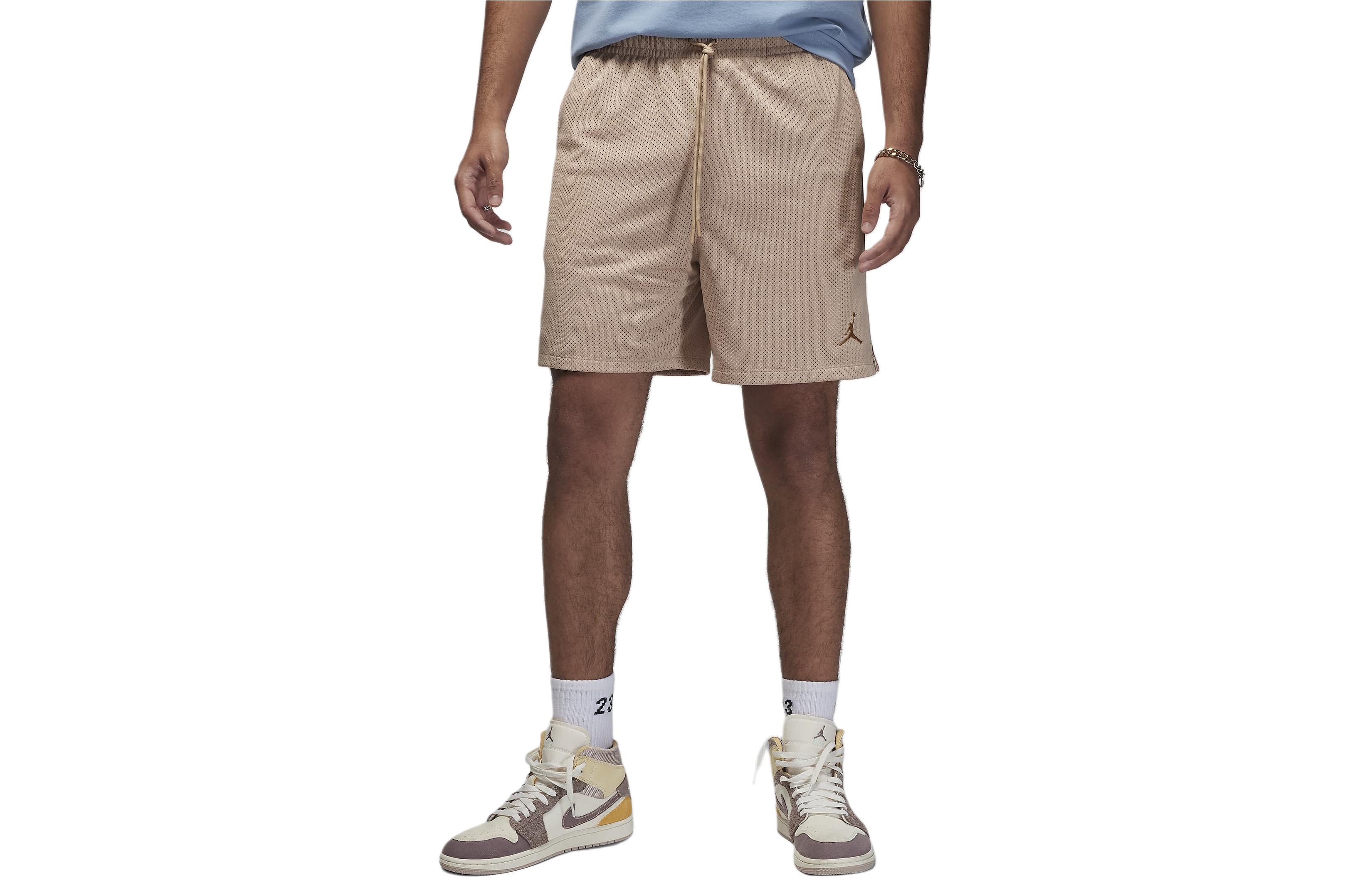 Jordan Flight Mvp Mesh Shorts Casual Shorts Men s Dark Brown FN4611-244 L