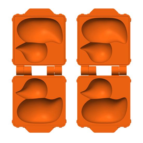 1/2/5Pcs Snow Duck Mold Snowball Maker Portable One-Hand Press Fast Snow Ball Making Tool Outdoor Winter Snow Fights Game Snow Ball Clip