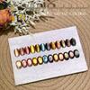 1kg Cat Eye & Solid Gel Polish Pack for Nail Art - Transparent & Solid Colors for Salon Use