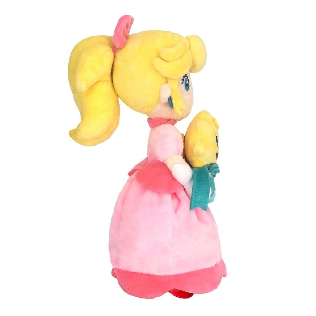 Sanei Boeki Princess Peach Showtime! Peach & Stella Plush Toy, W10 X D13 X H24.5cm (PPS01)