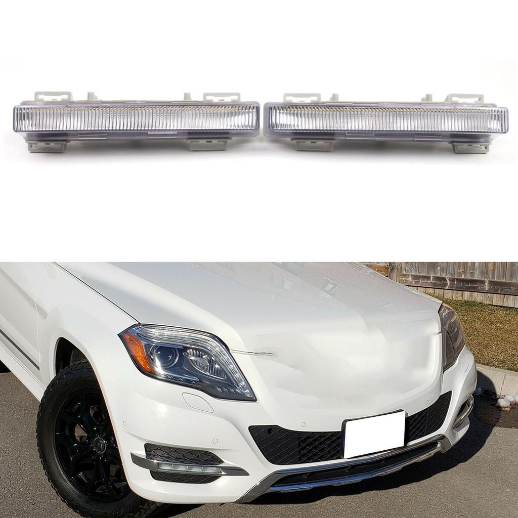 Automotive Accessories for W166 ML350 12-14 Left/Right Daytime Running Light DRL Fog Lamp Replace 2049065401 2049065501