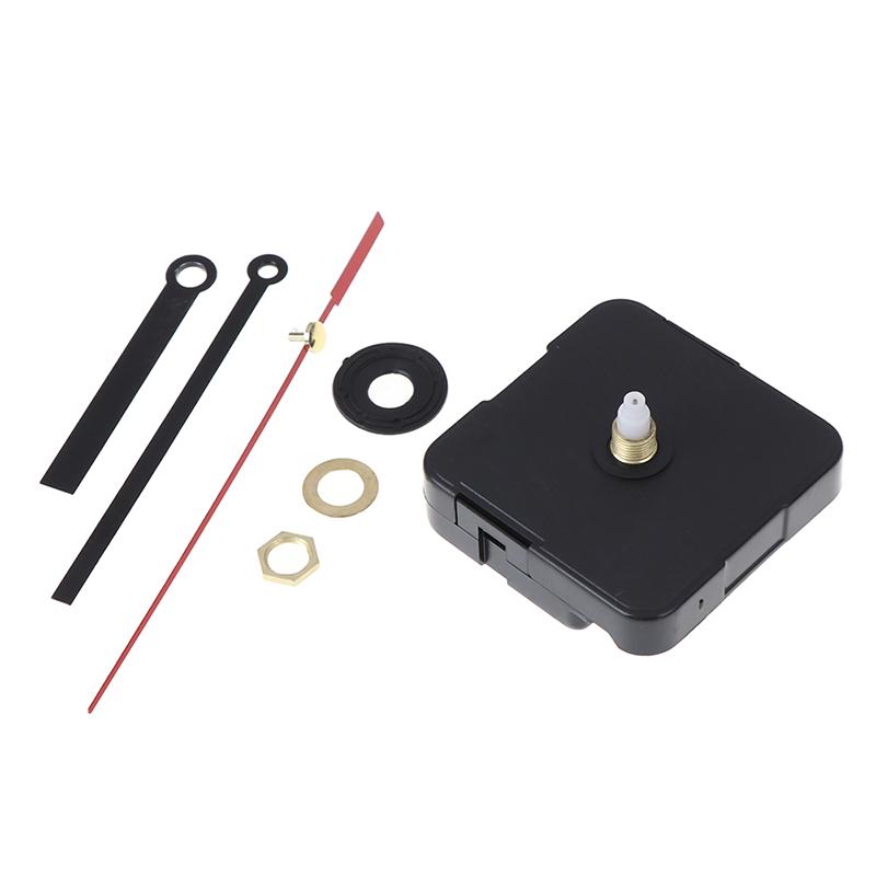 1Set Silent Quartz Clock Movement Clockwork Mechanism Kit DIY  With Hook Drop