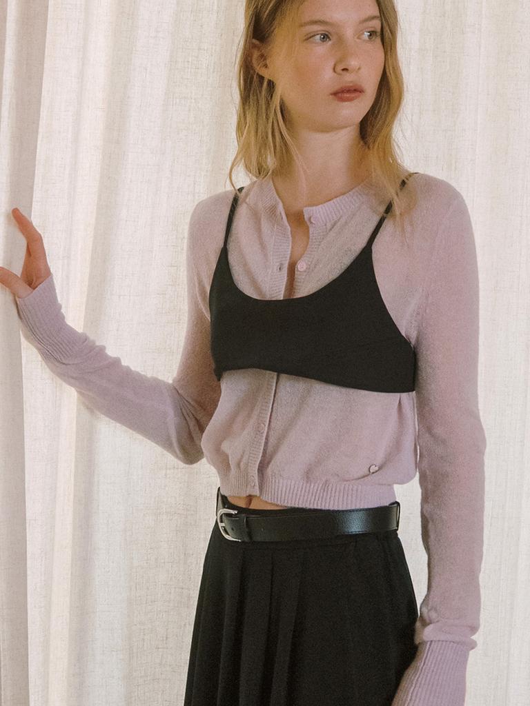 Elssibeui Bustier Crop Top [2Colors]