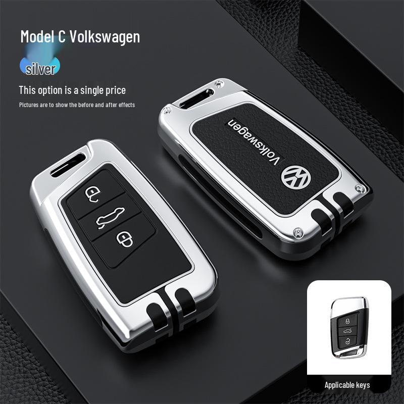 Volkswagen Schlüsseletui für Sagitar, Bora, Magotan, Golf, T-Cross, Tiguan L, Lavida und CC.