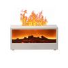 3D Aroma Diffuser & Fireplace Humidifier with Remote Control - Seven-Color LED Display