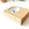 KATOMOKU Temperature and Humidity Meter, Natural Wood (km-101NA)