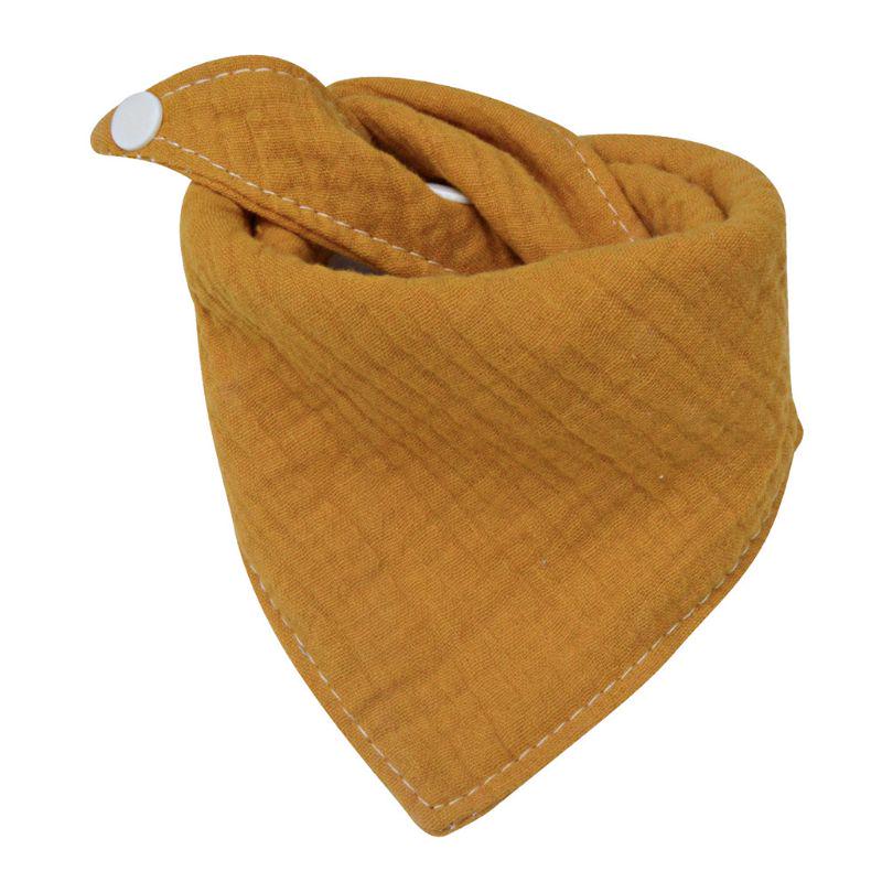 Baby Infants Feeding Bibs Soft Pure Cotton Bandana Saliva Towel Toddler Drool Scarf Newborn Burp Cloth