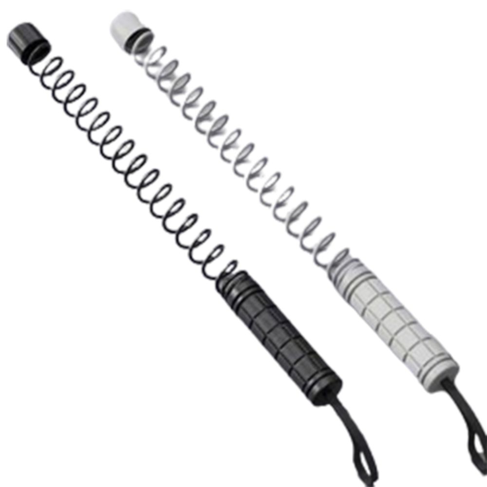 

1 pair Rebound Gym Battle Rope Stainless Steel Arm Strength Rope Cordless Battle Rope Home Fitness чорний
