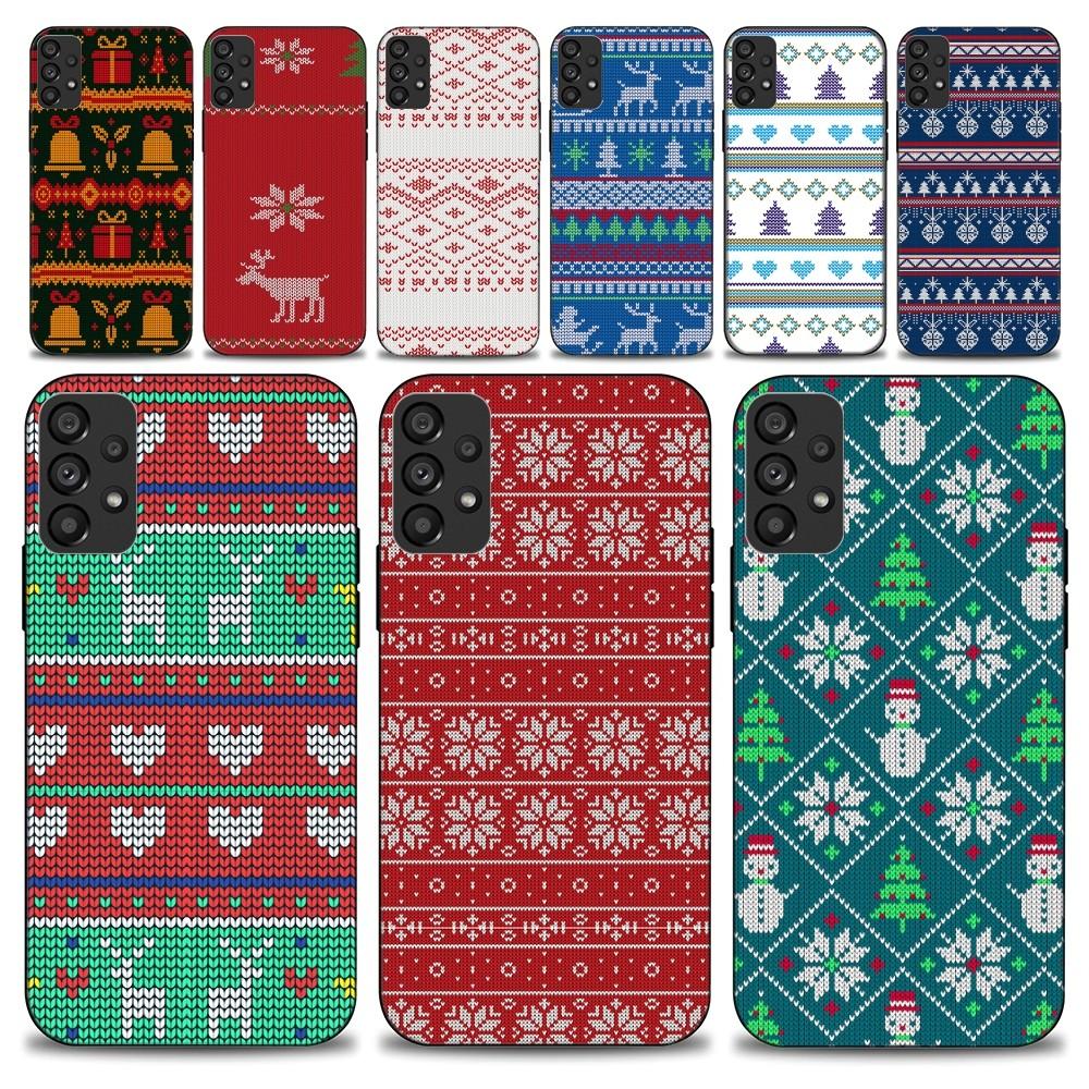 

Merry Christmas Phone Case For Samsung Galaxy S22 S23 Ultra S21 S20 FE Plus Note 20 Soft Cover