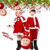 Kids Xmas Outfit Boys Girls Santa Claus Cosplay Costume Christmas Clothes