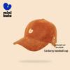 Minibala Baby Corduroy Adjustable Baseball Cap