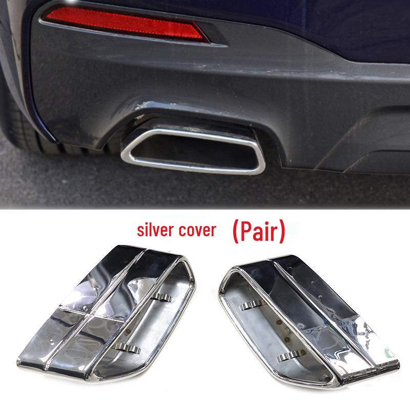 BMW 5 Series G30/G38 Carbon Fiber MP Style Tailpipe Cover (525i/530)