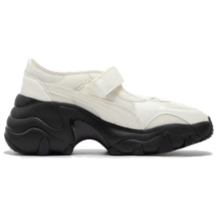 Puma Pulsar Wedge Hollow Low-Top Lifestyle Casual Shoes Women sneaker Off-White 399104-01