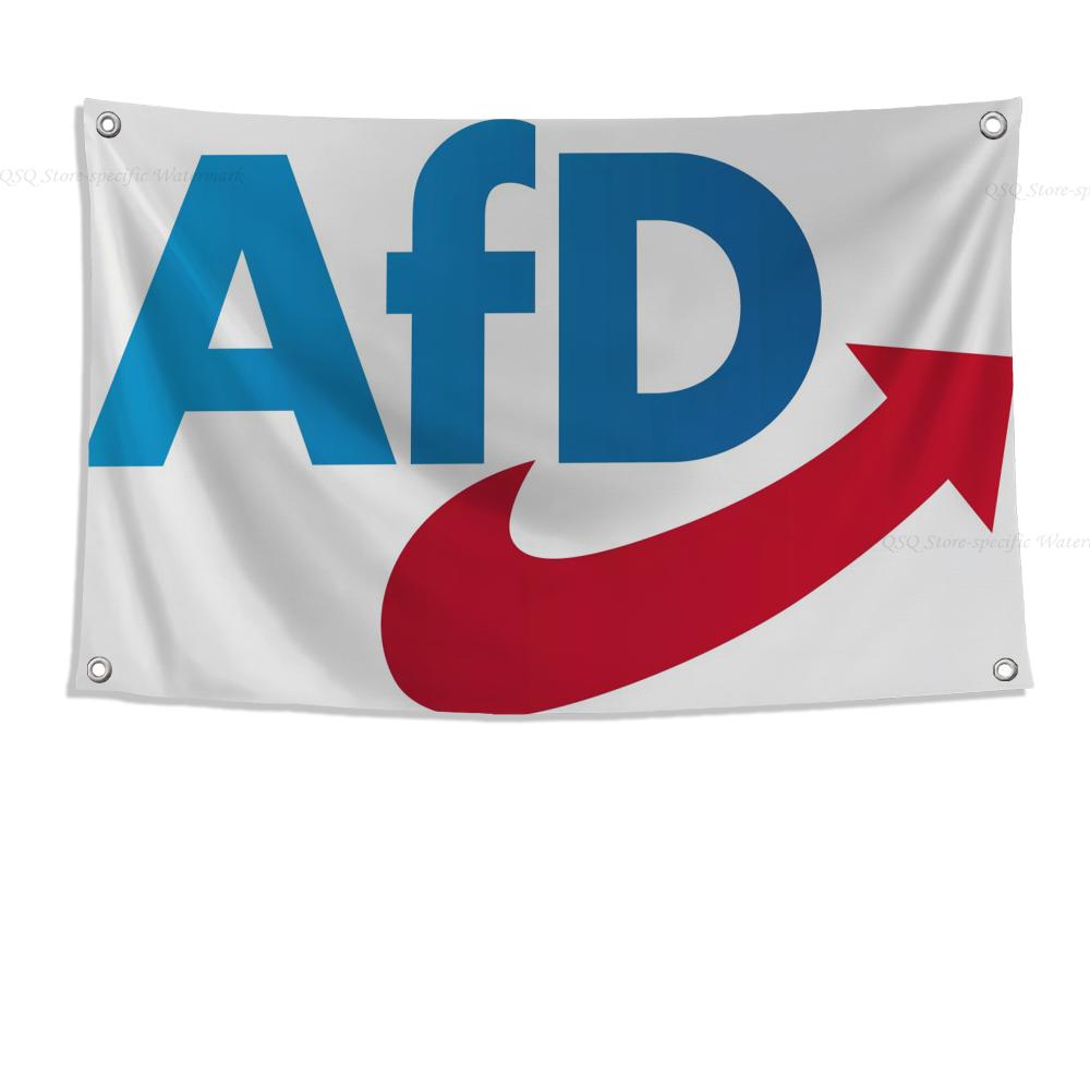 1pc Alternative Afd Flag Flags And Banners Four Hole Flag Polyester Outdoor Decor Room Aesthetic
