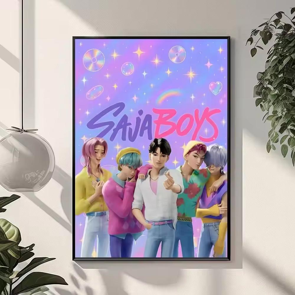 Malowanie po numerach diamentami 5D Nowe Kpop Film Anime Malowanie diamentami 5d DIY Rumi Mira Zoey Kreskówkowa Dziewczynka Wzór haftu krzyżykowego Mozaika Boże Narodzenie Wystrój domu