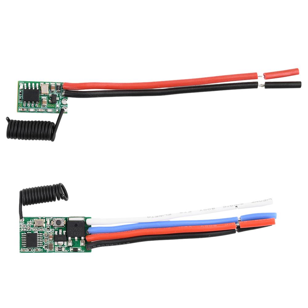 DC 3V-24V Programlanabilir Evrensel RF Modülü 433MHZ Mini Kablosuz Verici ve Alıcı Modülü 4 Çalışma Modu ile