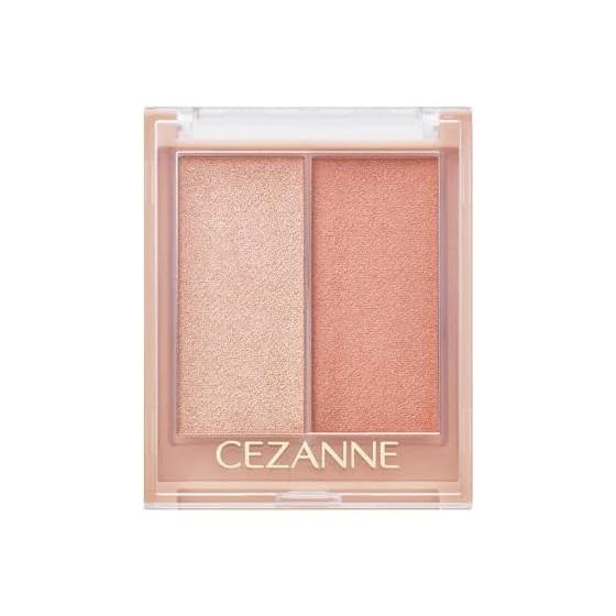 Cezanne Face Glow Color 01 Apricot Glow 5.9g Face Color Blood Color Moisture Gloss