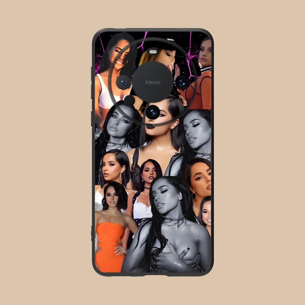 Fashion Becky G Matte TPU Mobile Phone Case for Huawei Mate 60 50 40 30 20 10 Pro Plus Lite E 5G Colorful Printing Cover
