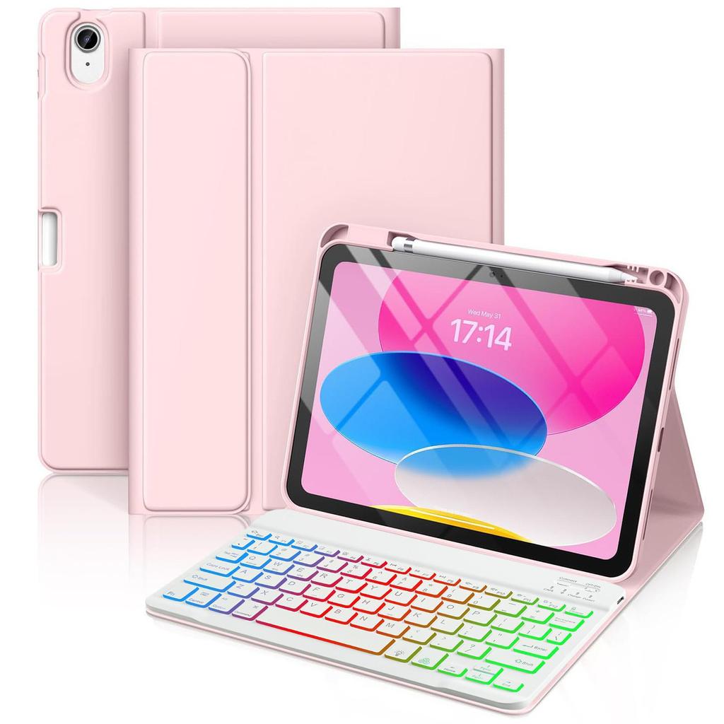 Huawei MatePad SE 11.5 Leather Protective Case with Pen Slot & Backlit Keyboard