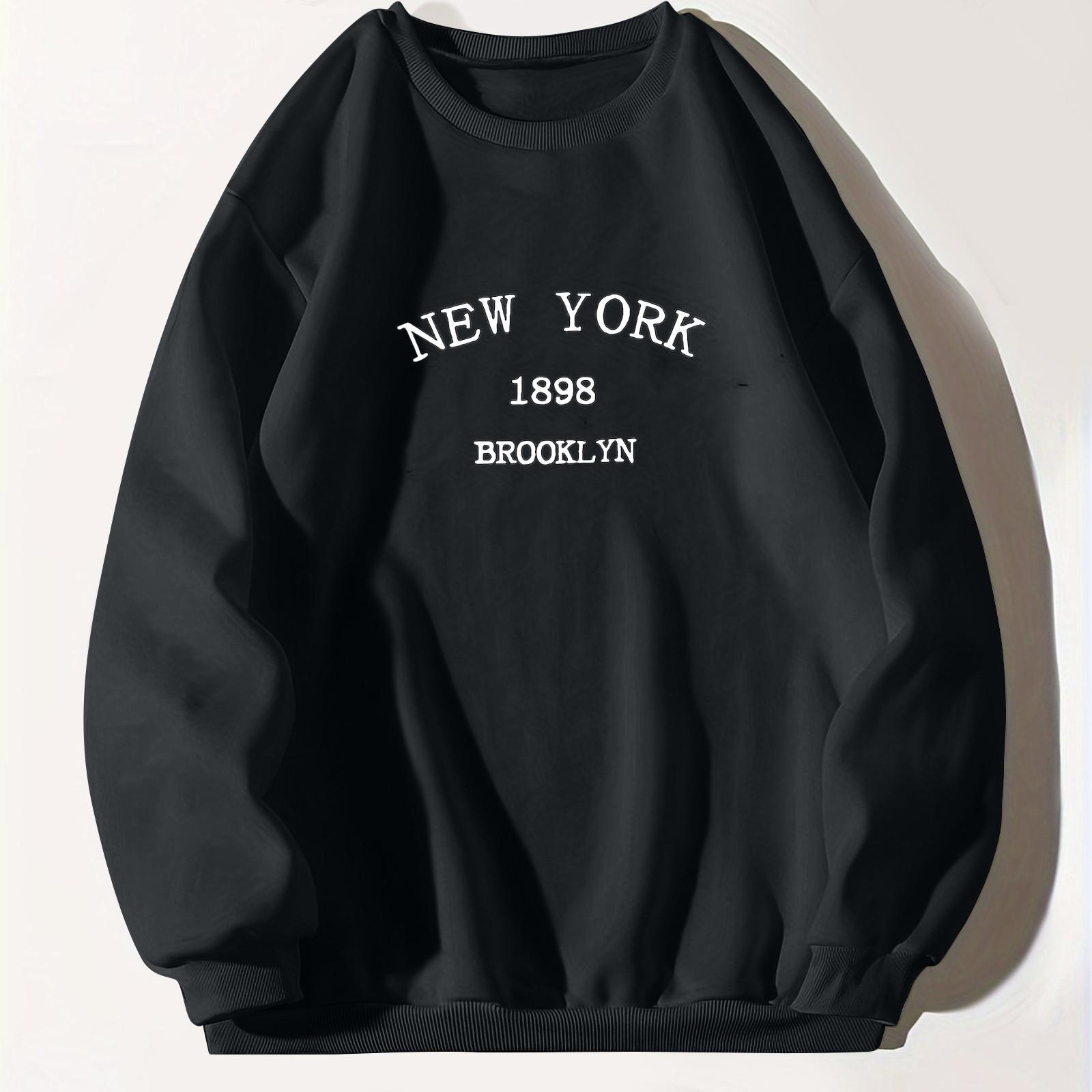 

Женская свободная спортивная рубашка с капюшоном с принтом, женская повседневная и модная спортивная рубашка S чёрный