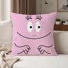 Anime BBarbapapa Pillow Case Suitable For Bedrooms Living Rooms Cars Home Decoration