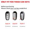 Leather Car Remote Key Cover Case Holder Shell Keychain Keyring Bag Fob For Infiniti New Q50L Q70L QX50 G25 FX35 QX60 QX55 Q60