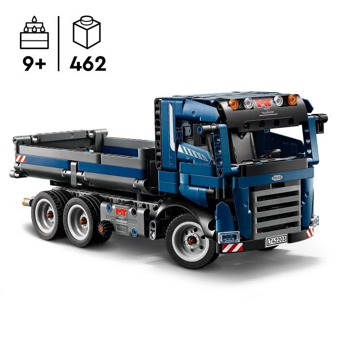 LEGO Technic 42203 Camion benne - Jeu de construction pour garçon dès 9 ans - Idée cadeau