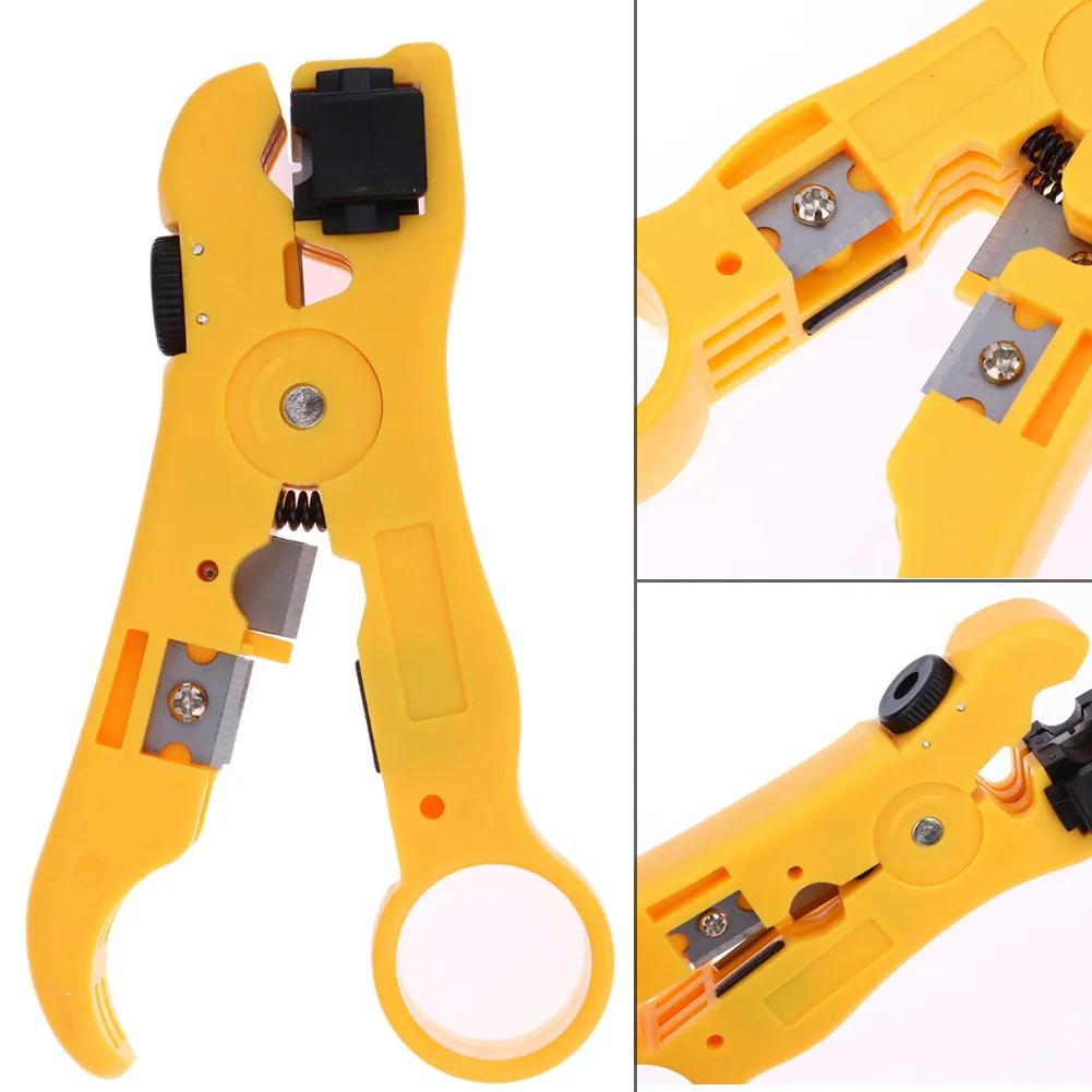 RJ45 Tool Network Crimper Cable Crimping Tools for RJ45 Cat7 Cat6 Cat5 RJ11 RJ12 Modular Plugs Metal Clips Pliers Tools Set