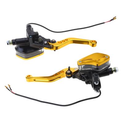 22mm hydraulická brzdová spojková páka válec motocykl skútr dirt bike