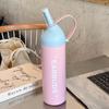 Insulated Travel Mug With Leakproof Lock And Straw For Sports And Outdoor Use