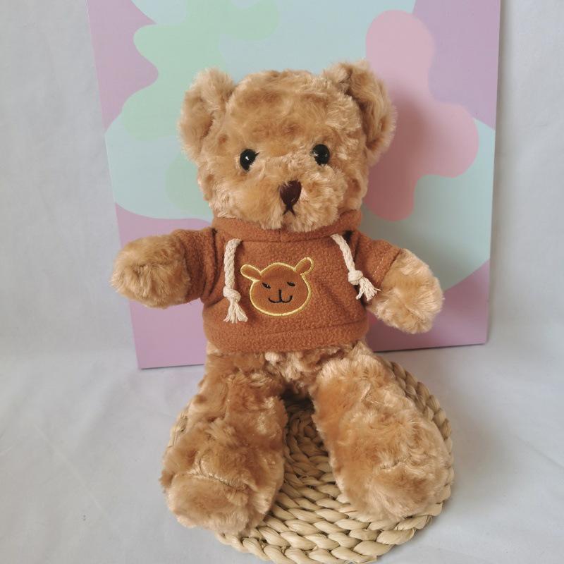 Cute Plush Panda Teddy Bear Doll In Clothes - Small Children's Gift Toy