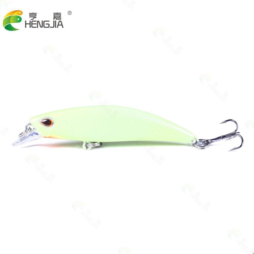 New Submerged Long Casting Minnow Lure6.8CM6.5G10High Carbon Steel Hook Lure Set for Bass and Perch Fishing