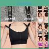 Women's High Impact Front Zipper Closure Adjustable Straps Seamless Padded Sports Bra