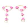 Jewellery Set for Women Floret Gota Patti Necklace, Earrings, Bracelet & Maang Tika for Women & Girls