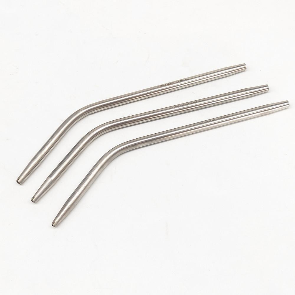 Aspirateur dentaire Ferguson Frazier Tube d'aspiration dentaire en acier inoxydable tube d'aspiration laboratoire chirurgical Tube dentiste outil