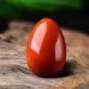 Natural Crystal Polished Egg Shaped Stone Decorative Object Smooth Surface Approximately 3x2cm Size Handheld Collectible Mineral Specimen