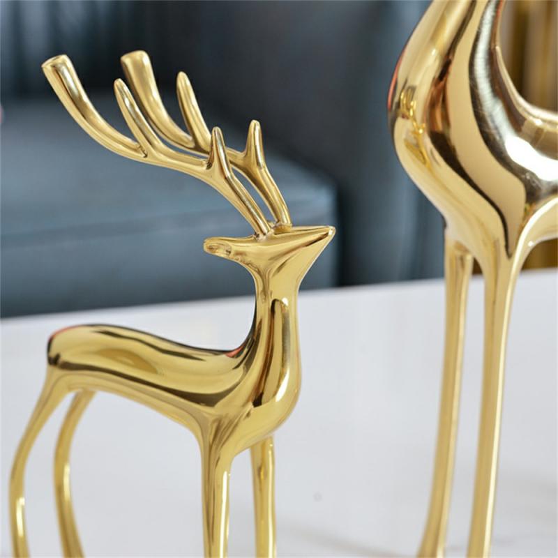 Deer Ornaments Practical Detail Home Decorations Need Unique Party Decorations Ornaments Exudes Elegance Safety Nordic Ornaments