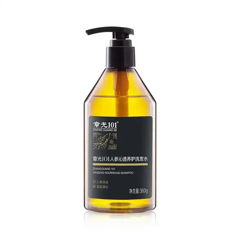 

Nourishing shampoo with ginseng for all hair types Zhangguang 101 Ginseng Nourishing Shampoo жёлтый
