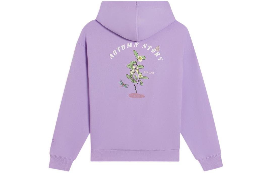 Li Ning Sweatshirt Women s Purple AWDS920-2 XL
