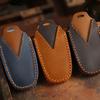 HALLMO Genuine Leather Car Key Case Cover For Ford