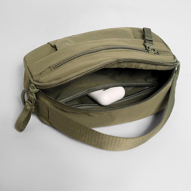 Taška přes tělo s více kapsami, taška přes rameno, taška na mobilní telefon