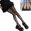 High Elasticity Diamond Star Stockings Black Color Rhinestone Pantyhose  Daily Wear