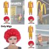 McDonald's Onkel Cosplay Kostüm Mit Jugendlichem Streetwear-Stil Für Rollenspiele Und Events