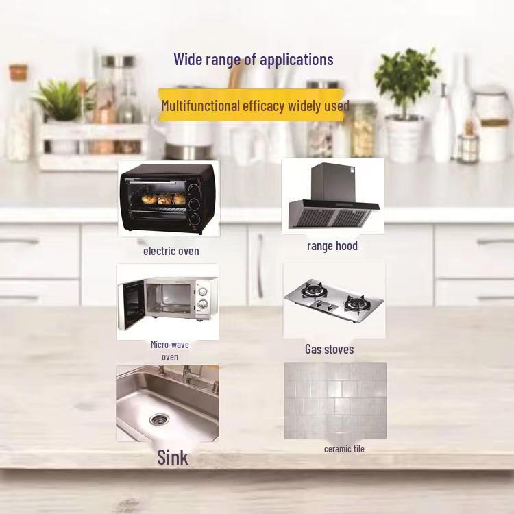 Heavy-Duty Range Hood Oil Stain Remover and Descaler