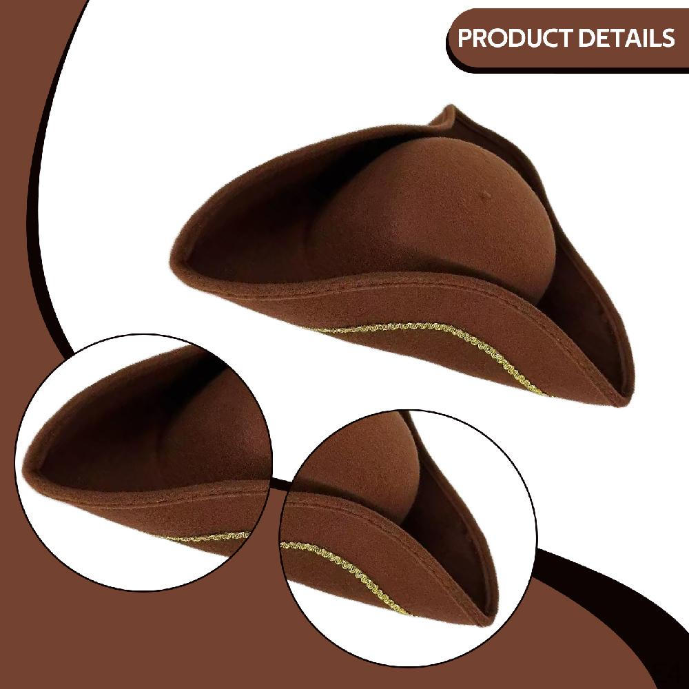 Kostümzubehör Piratenhut für Festivals und Verkleidungsanlässe