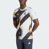 Adidas Geometric Pattern Color Block Print Round Neck Short Sleeve Soccer Jersey Men Tops Multicolor IB0877