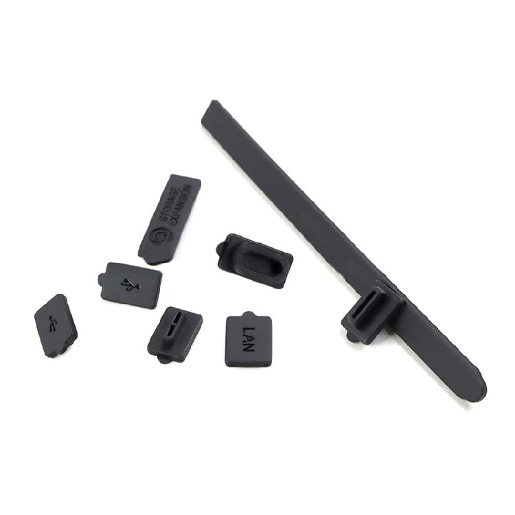 8 Pezzi Per Console Serie Accessori Gioco Silicone Copertura Antipolvere