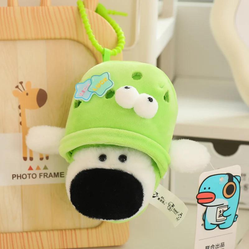 

Мультяшный стиль Crocs Dog Мягкие игрушки Подвеска Собака в шапке Crocs Мягкая кукла Подушка с мягким наполнителем Милый подарок на день рождения для детей