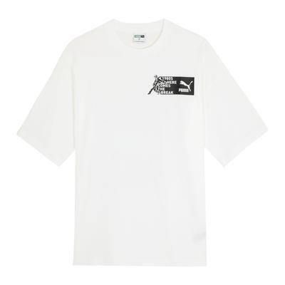 Clássicos Camiseta Manga Curta Masculina Tops Branco 620226-02
