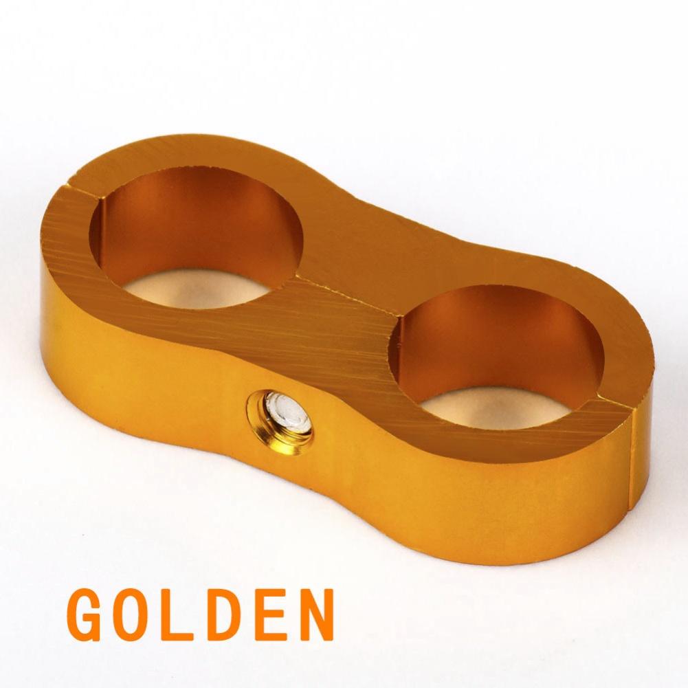 4Pcs Automotive Fuel Line ClampsAN8 Hose Separator Clamp Fuel Line For Hole Mounting Clamp For Fuel Hoses Oil Hoses Brake Hoses